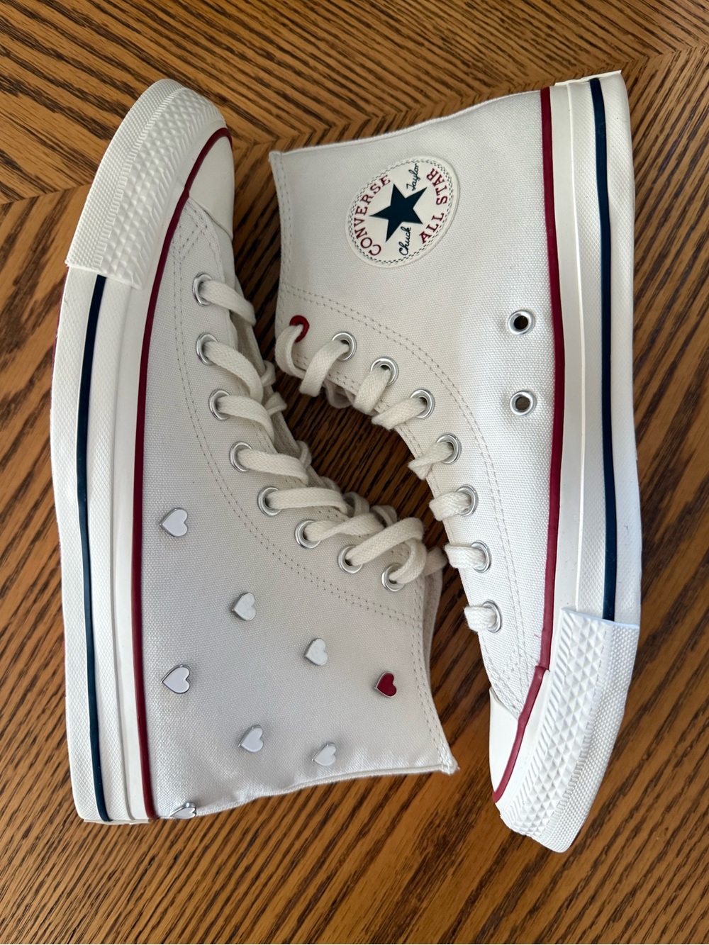 Converse Chuck Taylor All Star High-Top Sneakers - Hearts - Picture 5 of 13